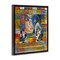 Stupell Industries Jeff Beck Collage Framed Floater Canvas Wall Art Design by Sabin